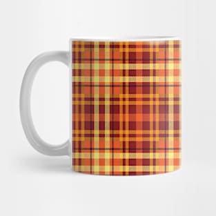 Fall Plaid Pattern Mug